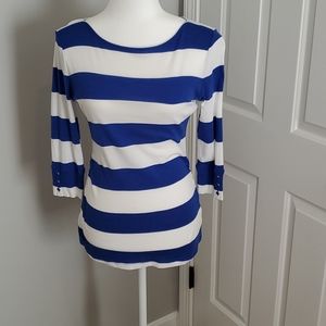 NY&C 3/4 length sleeve cotton shirt